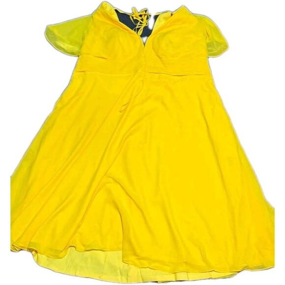 Cicinia Dresses & Skirts - Cicinia Women's Size 26 Yellow Gown 48-inch Length, 24-inch Waist